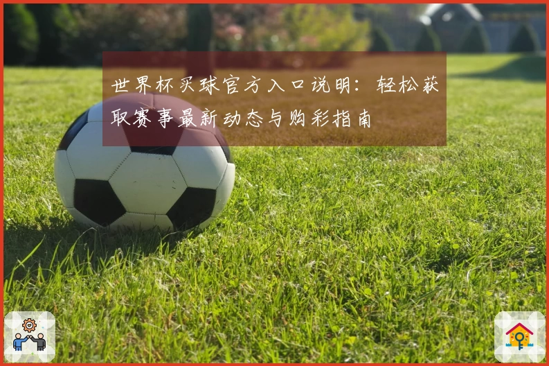 世界杯买球官方入口说明：轻松获取赛事最新动态与购彩指南