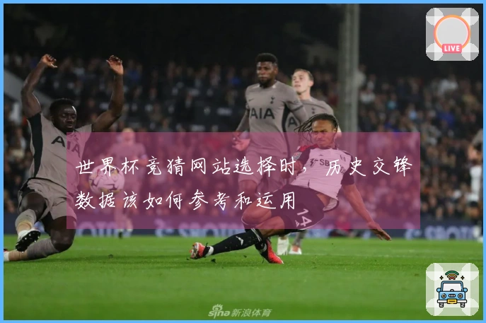 世界杯竞猜网站选择时，历史交锋数据该如何参考和运用