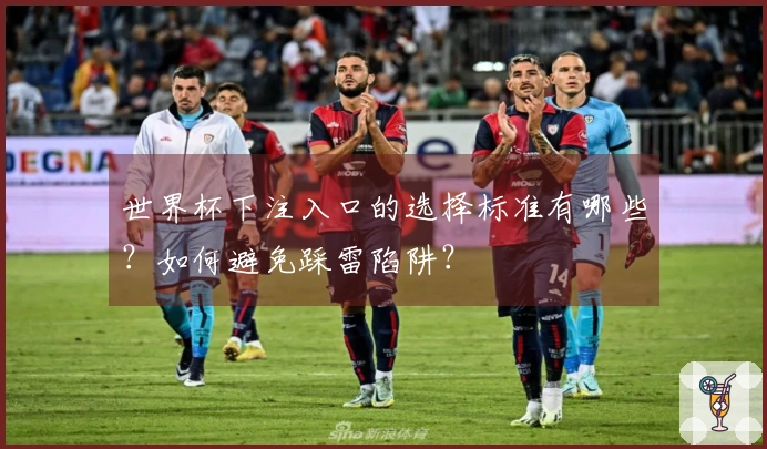 世界杯下注入口的选择标准有哪些？如何避免踩雷陷阱？