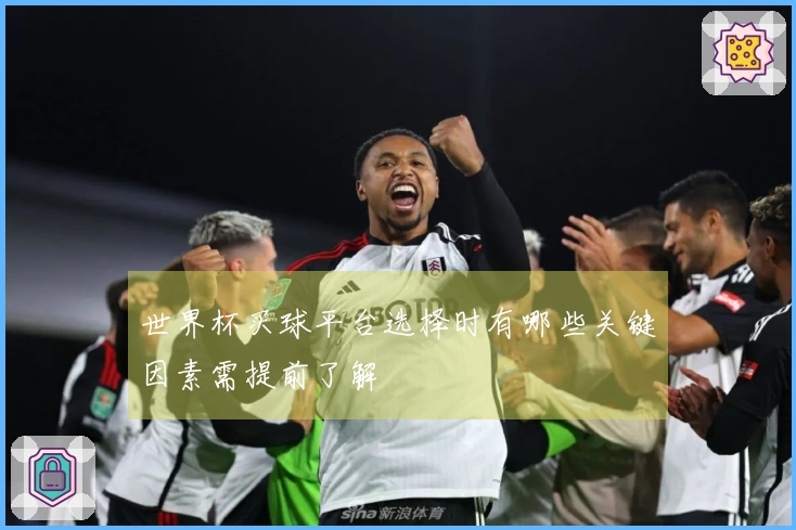 世界杯买球平台选择时有哪些关键因素需提前了解